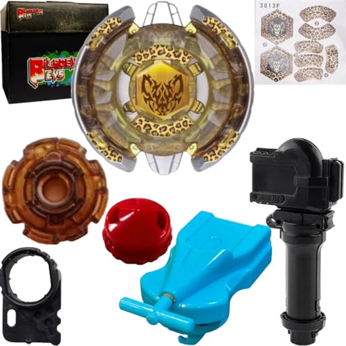 Image of BLADEKING BEYS BB109 Beat Lynx'-TH170WD +1 Way String Launcher (Right Spin) +Grip + Toy Storage Box