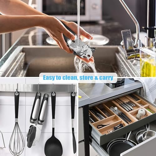 Image of Can Opener Tin Cutter Heavy Duty Stainless Steel Multipurpose Opener for Bottles, Cans and Tins for Household, Outdoor Camping
