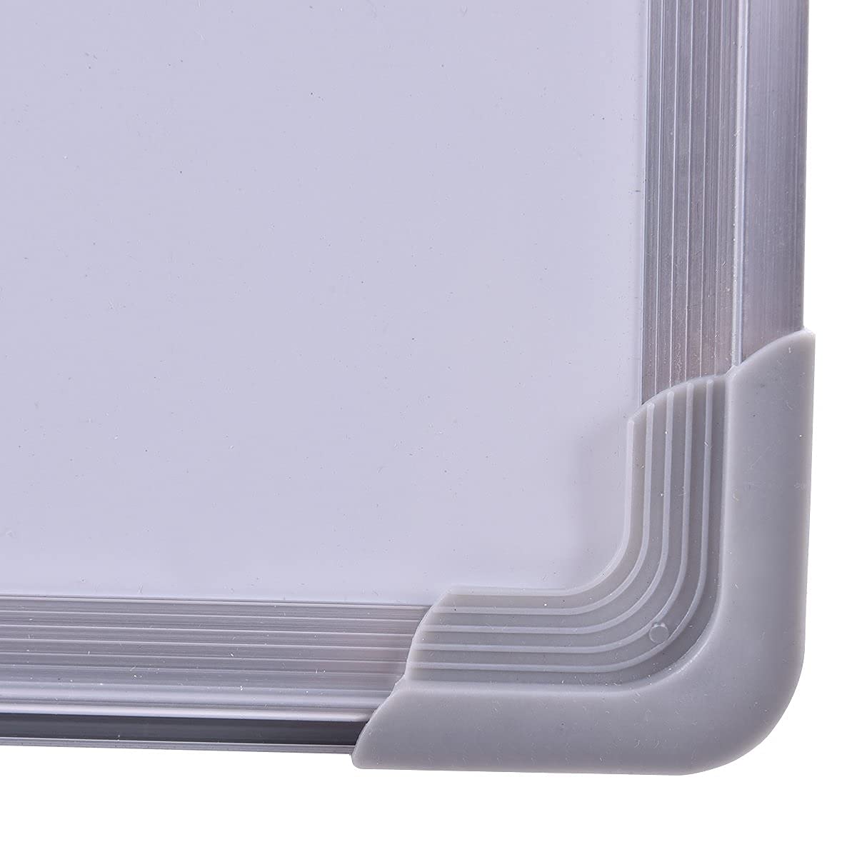 GIANTEX Tablica magnetyczna tablica magnetyczna aluminiowa ramka do wymazywania 5 różnych rozmiarów 120 x 90 cm 90 x 60 cm 70 x 50 cm 60 x 40 cm 50 x 35 cm (90 x 60 cm)