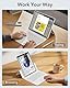 ESR für iPad Pro 13 Zoll (M4) 2024 Tastatur Hülle mit Trackpad, Weiß