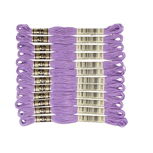 Image of DMC 6-Strand Embroidery Cotton Floss, Dark Lavender