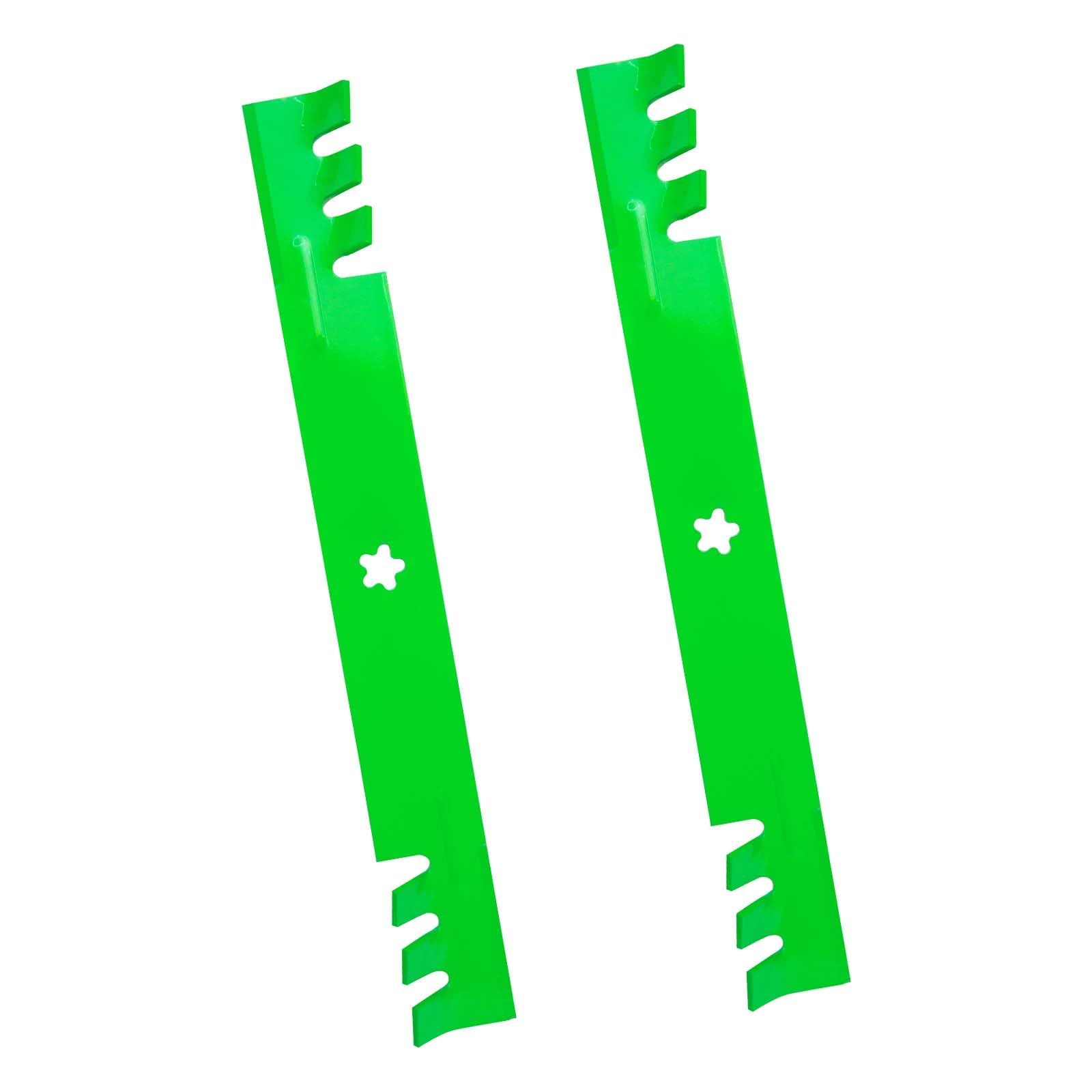 SCBHWJ 2 Pcs Mulching Lawn Mower Blades 42 Inch Deck Compatible with Craftsman Husqvarna Poulan Replacement for 21546095 127843 134149 138971 138498 PP24003 Husqvarna 532127842 532134148 532138497