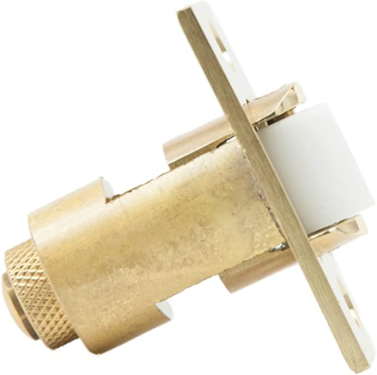 Ives RL32 Brass or Stainless Steel Roller Latch 1 1/8" W x 2 1/4" L Strike Plate, Satin Chrome