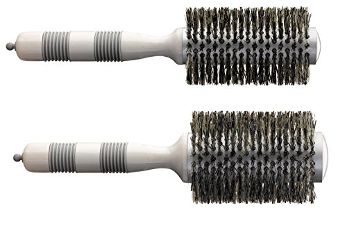 Fromm V Shape Thermal Round with Sectioning Pick Ionic Nylon Bristles - Get 2 brushes