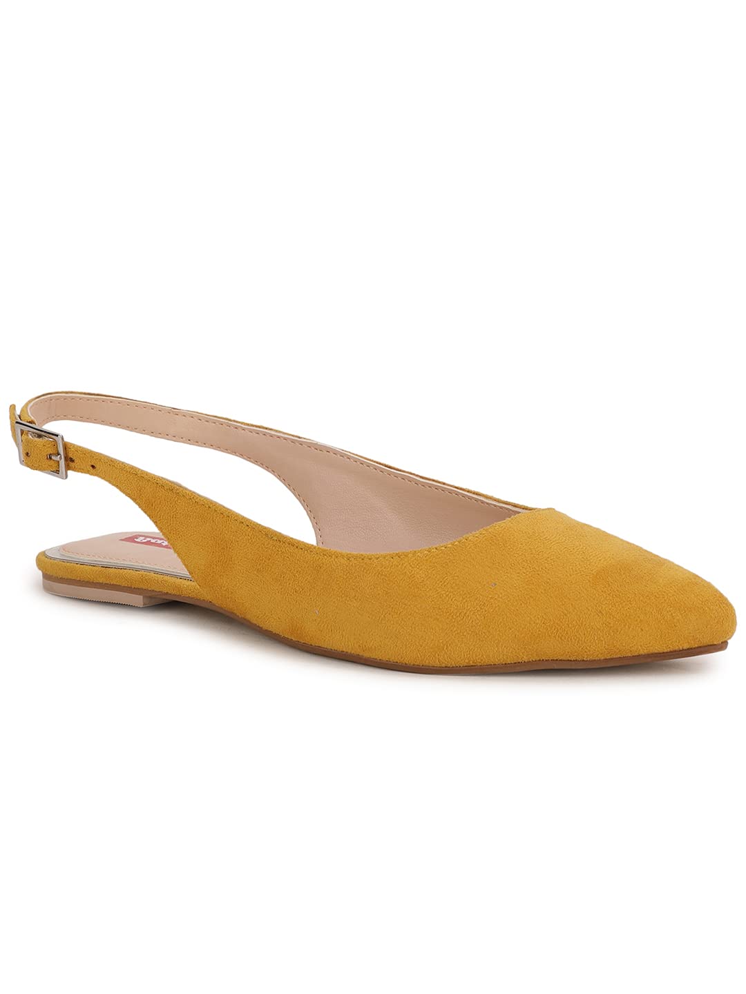 Bata Womens Lacey Plain Flats, (5518027), UK 5 Yellow (B09WYDKQFR) Amazon Price History, Amazon Price Tracker