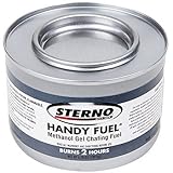 Sterno Products 20102 2 Hour Handy Fuel Methanol Gel Chafing Fuel 6.7oz 2/Pack