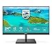 Philips 245E1S Gaming Monitor 24" LED IPS 2K Freesync a 75 Hz, 2560 x 1440, Ultra Wide Color, 4ms, 3 Side Frameless, Flicker Free, HDMI, Display Port, VGA, Vesa, Nero