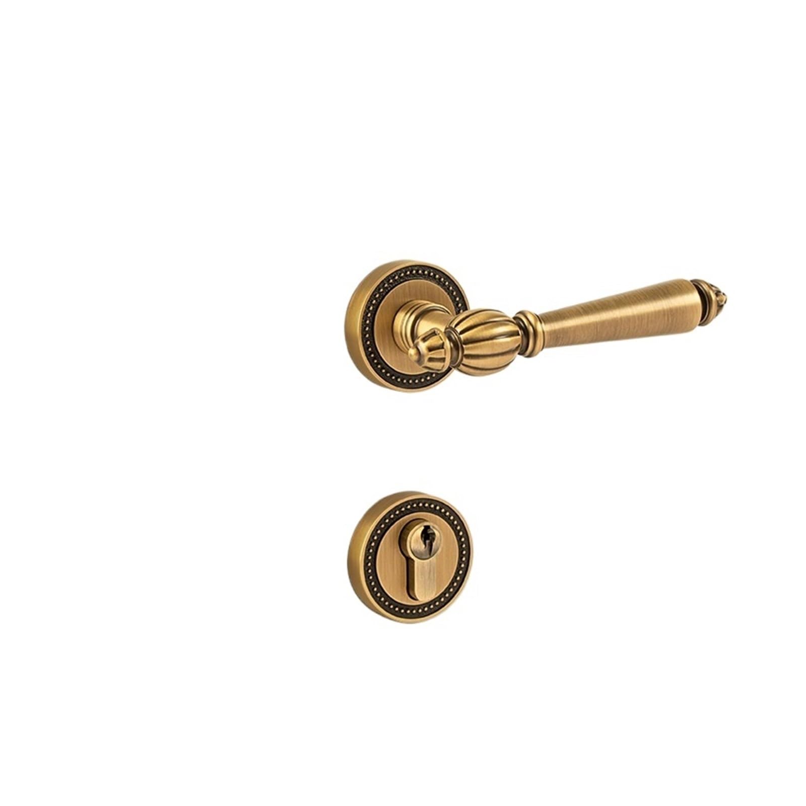 Aepqbgqj One Color Pure Copper Door Lock American Silent Precision Cast All Indoor