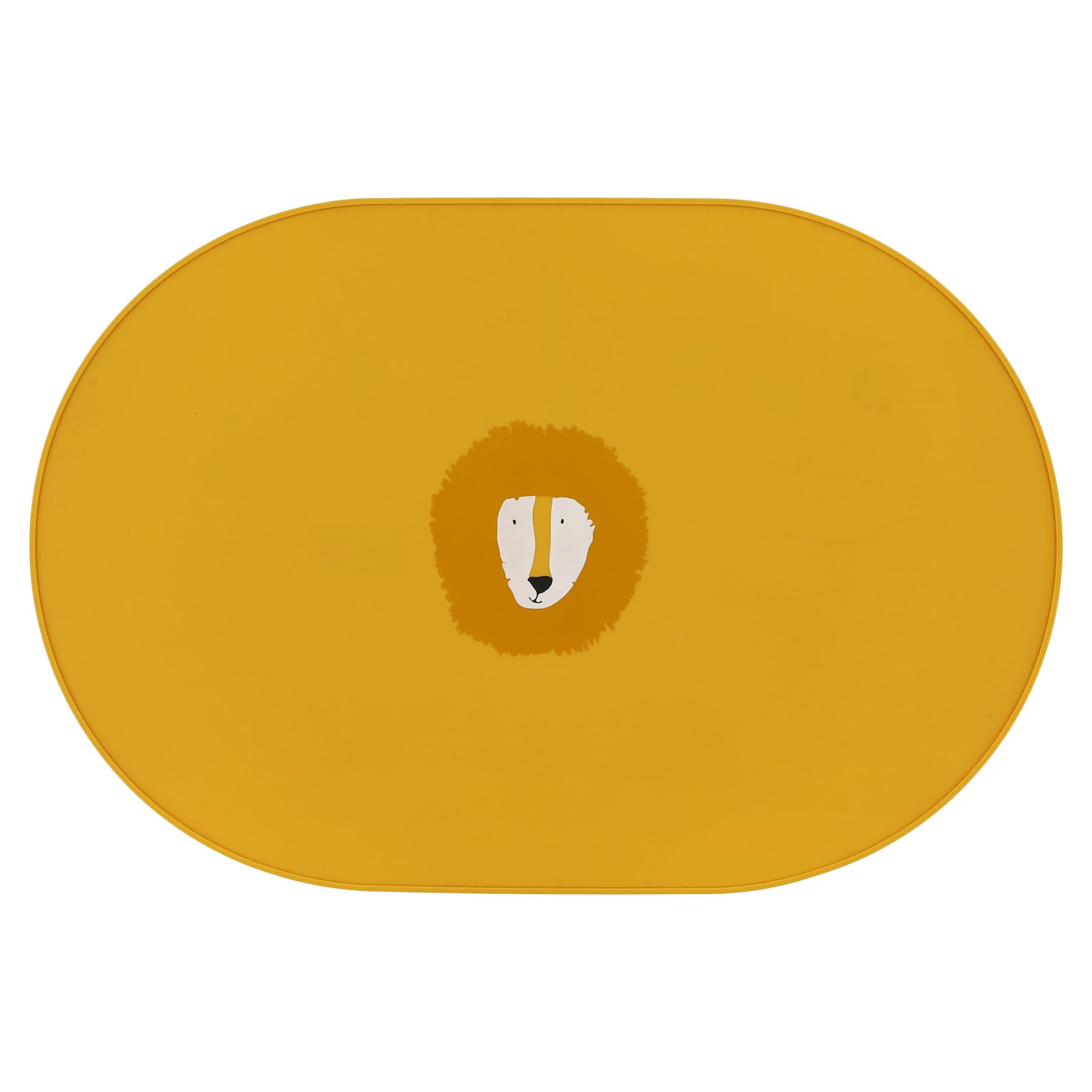 Trixie Silicone Placemat Mr. Lion - Non-Slip Toddler Table Mat - Soft, Durable, and Easy to Clean - Perfect for Baby-Led Weaning, Mealtime, and Playtime - Eco-Friendly & Safe