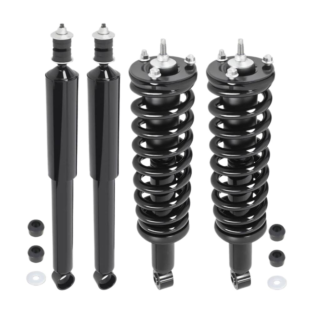 Ressorts de jambes de force avant et amortisseurs arrière compatibles avec 1996 1997 1998 1999 2000 2001 2002 4Runner 4WD V6