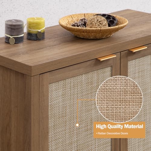 Sicotas Rattan Sideboard Buffet Credenza Cabinet thumb #3