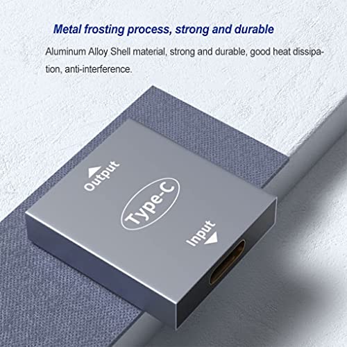 Image of Tobo Charging Adapter Travelling Accessories Firm Structure High Speed Charge Widely Applicable Phone Supplies Type-c Converter (Type-c Dual Female)
