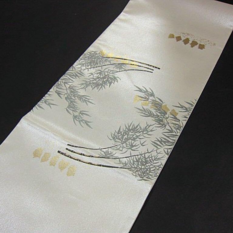 上質な逸品　西陣高級引箔袋帯 竹林 フォーマな逸品【綿芯御仕立て付き】 上質な逸品西陣高級引箔袋帯 竹林 フォーマな逸品【綿芯御仕立て