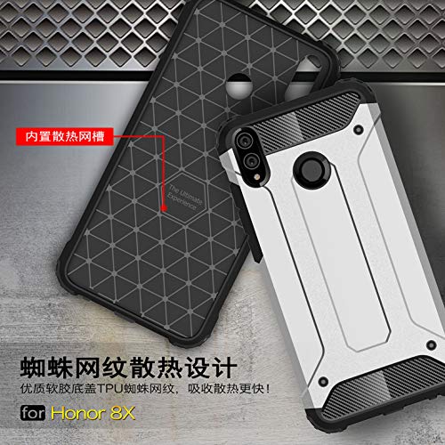 Huawei Honor View 10 Lite Cover, Custodia 2in1