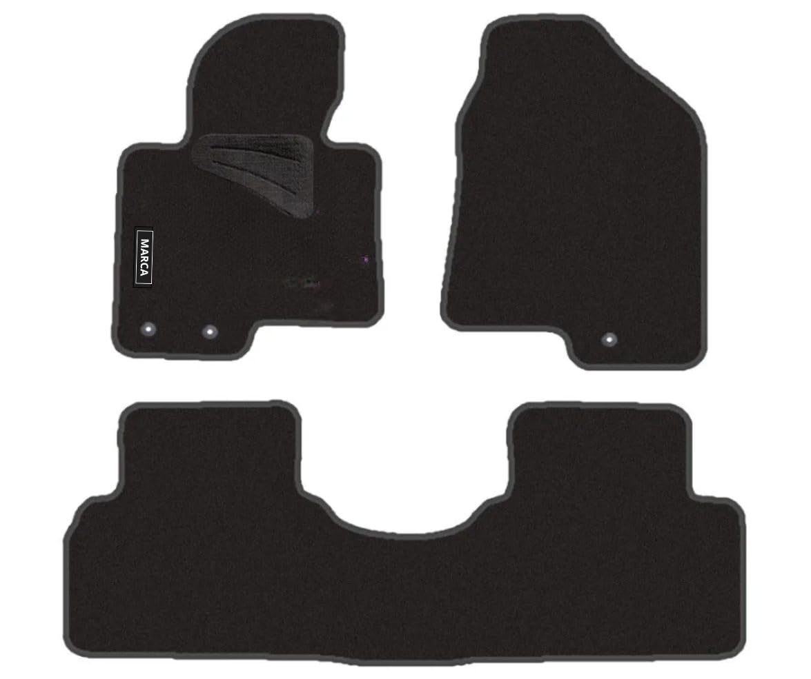 The Boutique for Your Car - Alfombrillas de Coche Premium Negro a Medida para Hyundai IX35 (2010-2015)