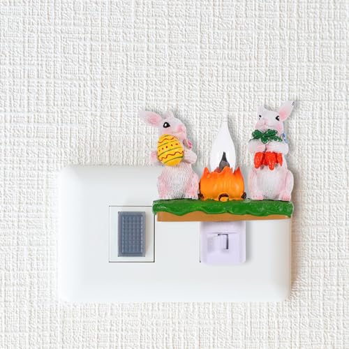 Lámpara de Mesa Conejo LED para Dormitorio Decorativa miniatura 6