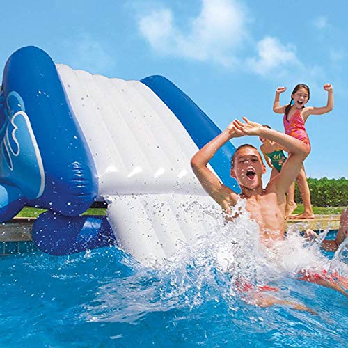 Intex 2-Pack Water Slide with Built-In Sprayers, Kool Splash Inflatable Play Center Swimming Pool Slide for Kids and Adults, Age 6 and Up