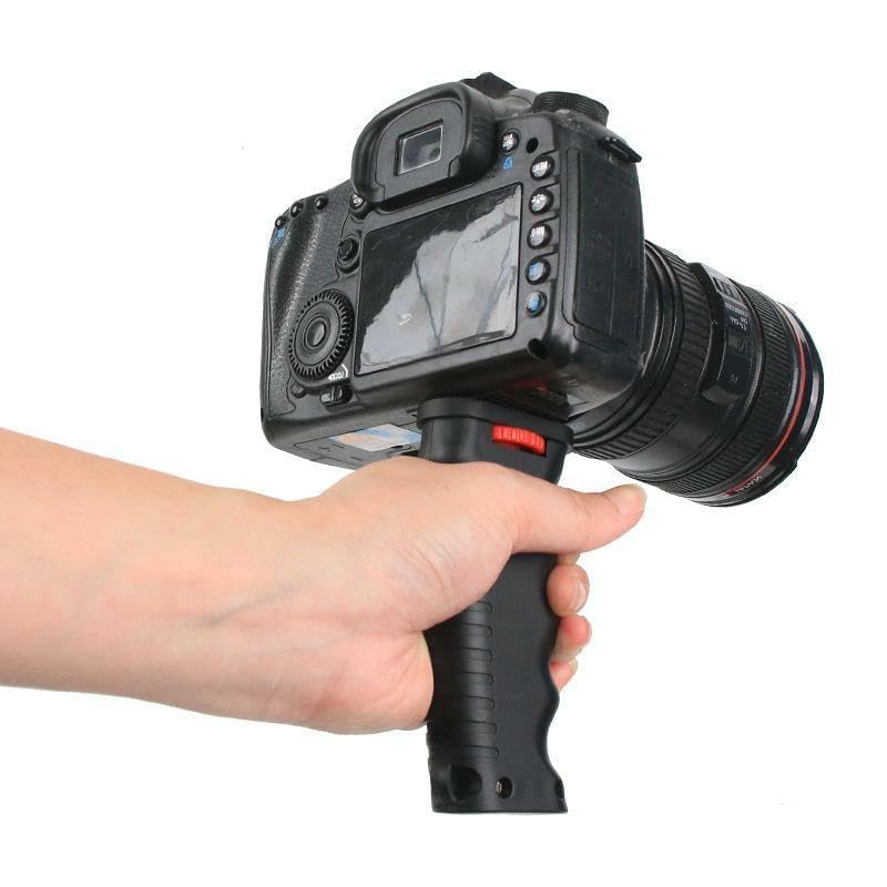 Handheld Grip 1/4" Screw for Camera Stabilizer Hand Grip Holder for Video Shooting Videography Compatible With DSLR Camcorder Smartphone GoPro Action Camera 5 51rXUbDmH L