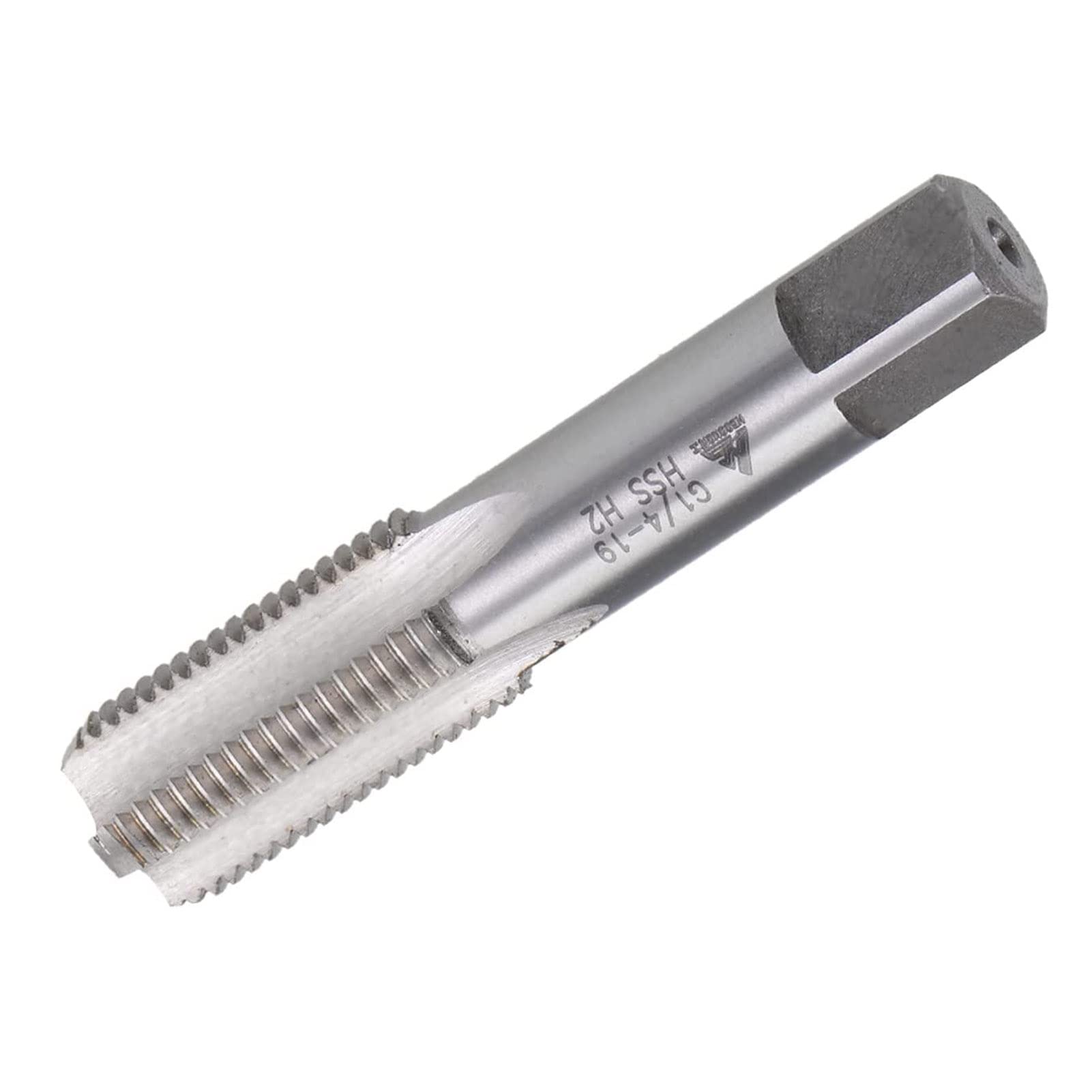 TOP-VIGOR G1/4-19 Straight Flute Screw Thread Tap, 4 Straight Flutes Right Hand Metric Machine Tap with H2 Tolerance - Image 3