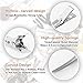 Dgeclr Hair Clips for Women Styling, 44Pcs Metal Duck Billed Pin Curl Clips, Hair Pins, Salon, Makeup, Hair Dyeing, Silver & Black