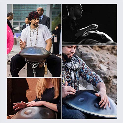 Handpan D Minor 9 Notas 22 Pulgadas Acero miniatura 7