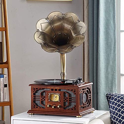 Tourne-disques Vinyle Tourne-Disque Vintage Tourne-Disque Maison Rétro Unique Hôte en Bois Massif Gramophone LP Rétro… - Les Beatles, Paul McCartney, John Lennon, RIngo Starr, George Harrison Tourne-disques Vinyle Tourne-Disque Vintage Tourne-Disque Maison Rétro Unique Hôte en Bois Massif Gramophone LP Rétro… – Image 3