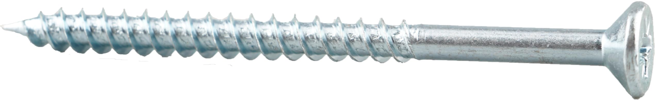 Twinthread Woodscrews Bright Zinc Plated – High Grip Wood Screws for Softwood, Chipboard & MDF – Rust Resistant (#12 x 3 (Pack of 100))
