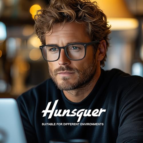 Image of hunsquer Blue Light Glasses for Woman /Men Computer Blue Light Glasses