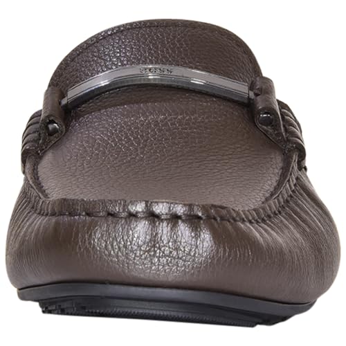 BOSS Men's Noel Grain Leather Tonal Loafer Shoe2