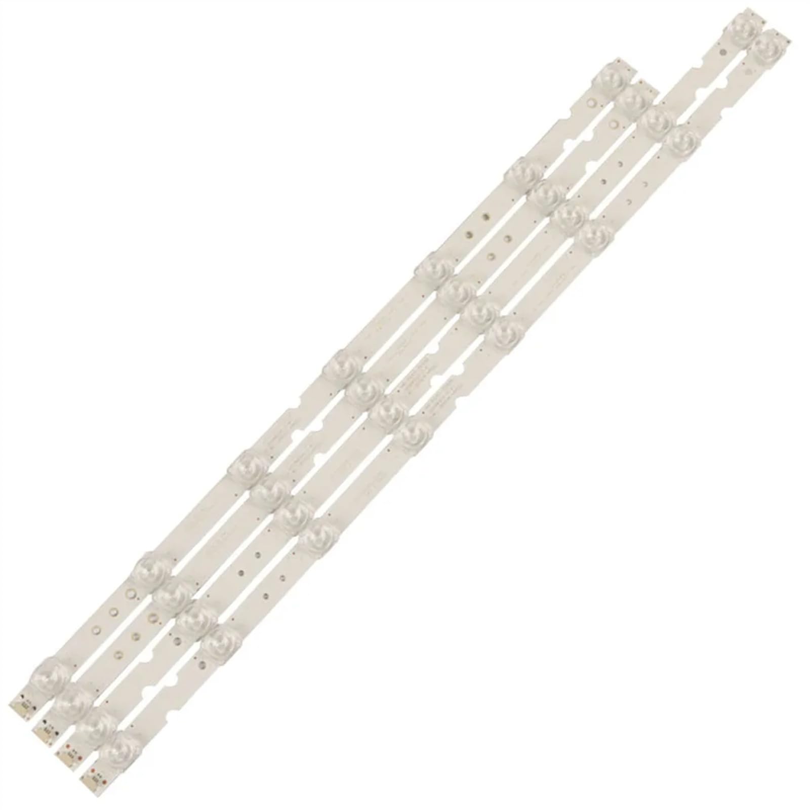 5TV (20 Pezzi) Striscia di Retroilluminazione A LED Compatibile for TCL 55HR330M07B2 55HR330M08A2 V2 55P65US 55U3800C 55P65 55D6 55F6 55L2 4C-LB5508-HR03J PF02J(4PCS(1TV))