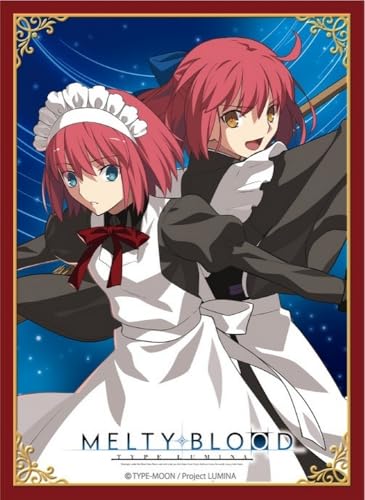 ブロッコリーキャラクタースリーブ MELTY BLOOD: TYPE LUMINA「翡翠&琥珀」