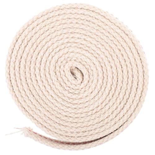 HOLIDYOYO 1roll Kerosene Lamp Wick Replacement Cotton Oil Lamp Wicks for Lanterns Wide Feet Suitable for Kerosene Stoves and Easy to Use Safe and Practical