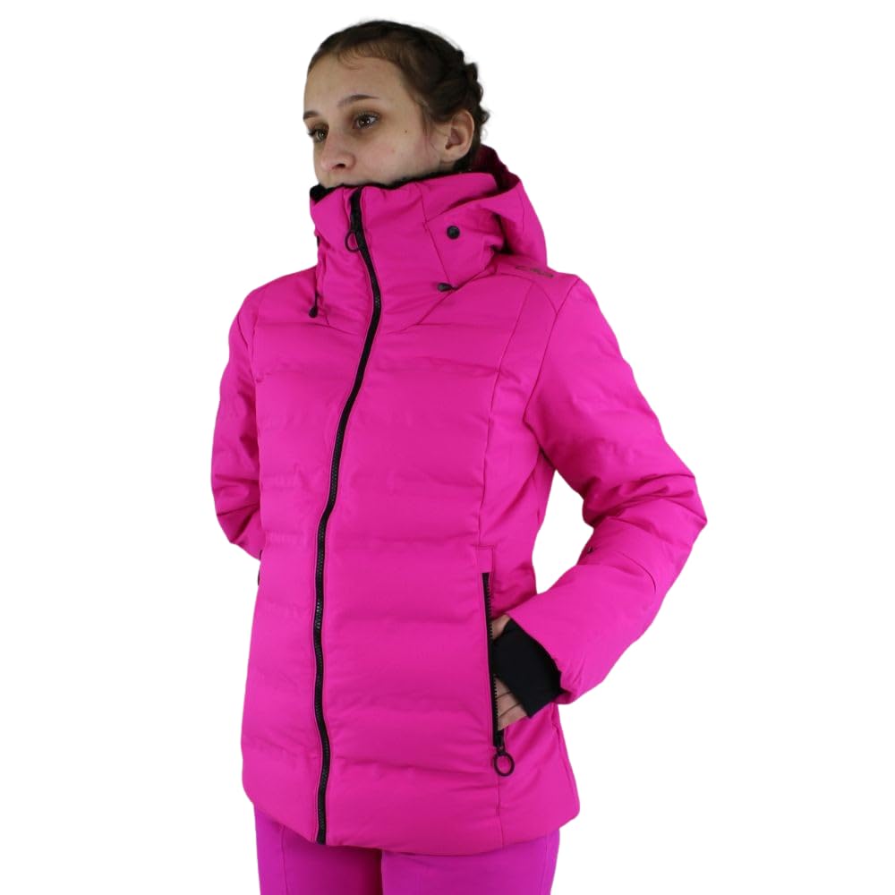 CMP wattierte Damen Skijacke mit Clima Protect und Kapuze