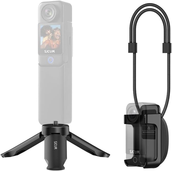 SJCAM Accesorios C300, soportes magnéticos y triangulares para disparar de pie y de pie, satisfacen las necesidades de filmación y grabación VLOG