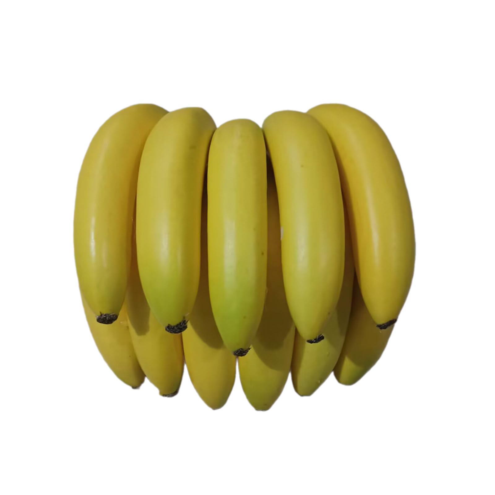 Buxuaaaa Artificial Banana Bunch Yellow Banana Cluster Decorations Simulation Fruit Model Photography Props Shop Kitchen Fruit Artificial