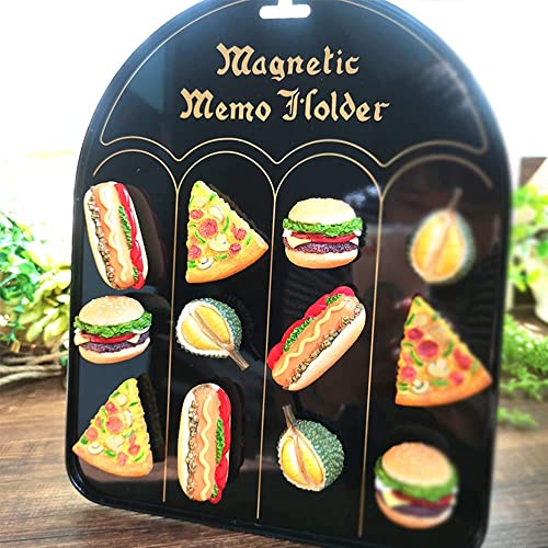 5 imanes decorativos para refrigerador con formas de comida miniatura 2