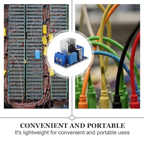 Módulo Convertidor DC-DC LM317 reductor con entrada amplia y protección integrada, 10 uds 3