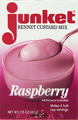 Junket Raspberry Custard, 1.5-Ounce (Pack of 12)