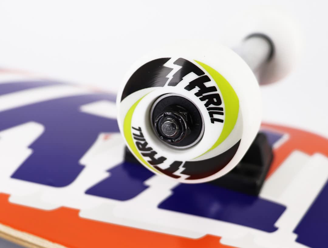 Thrill - Monopatín (8,00, logo naranja)