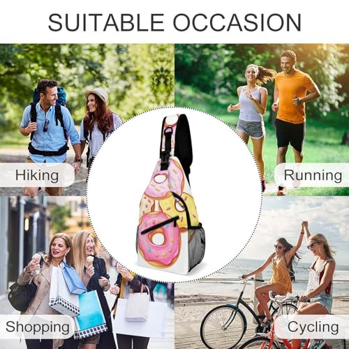 Bolso cruzado unisex para viaje y senderismo miniatura 6