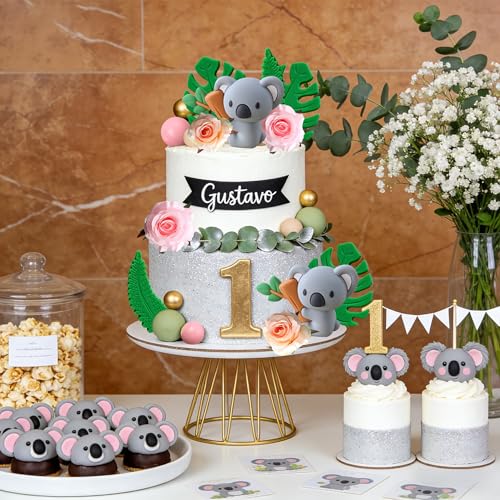 Koala Bear Cake Decorations Baby Shower Jungle Koala Cake Topper by Thirty and Thirsty - Used condition - Image 6