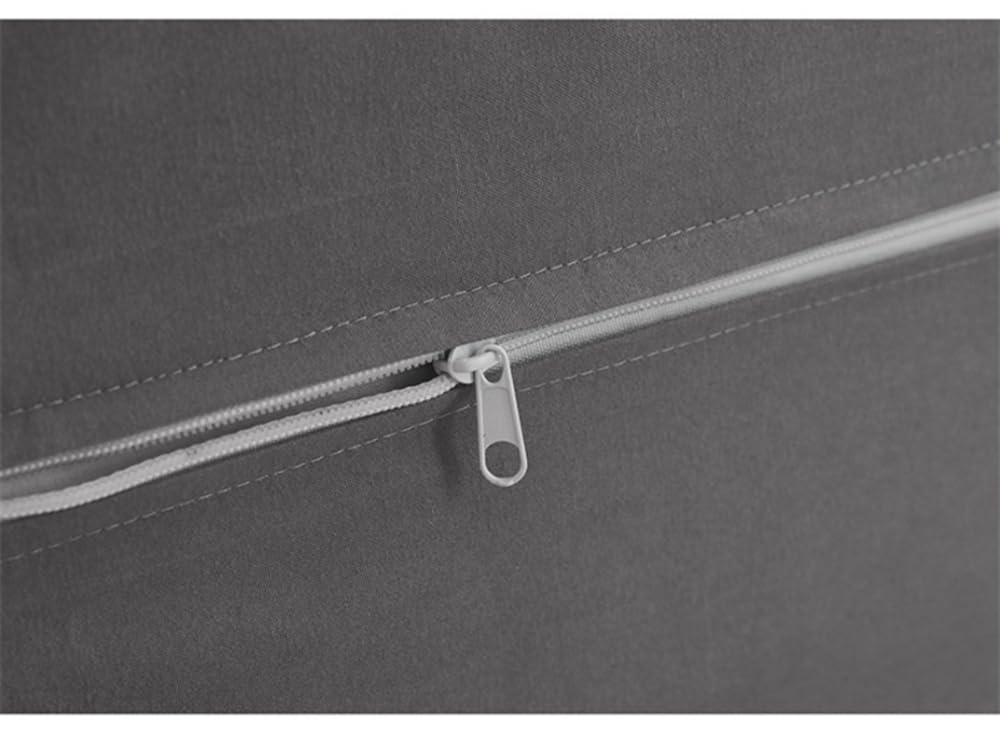 Extra tiefer Taschenmatratzenbezug, atmungsaktives Spannbetttuch, 6-seitiger Schutz, grau, 120 x 200 x 30 cm, ideal zur Linderung von Allergien und Bettwanzen