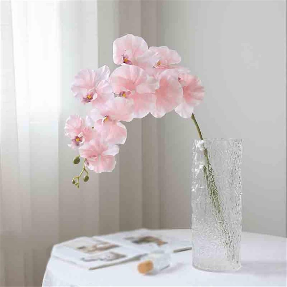 Party Rosa Einzelne Phalaenopsis Simulation Gefälschte Blumen Wohnzimmer Anordnung Dekorative Garten