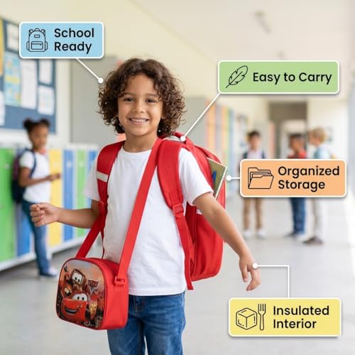 Image of Stylbase Waterproof School Bag with lunch bag combo for Boys and Girls Kids Bag with tiffin cover - Backpack Bag for Travelling for 5-7 Years 15 Inches