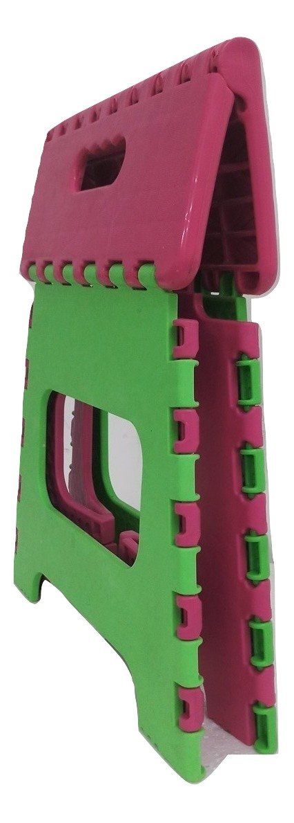 Riddhi Siddhi Polymers Foldable Stool for Home, Kitchen and Office Multipurpose (Colour and Design May Vary as per Availability)