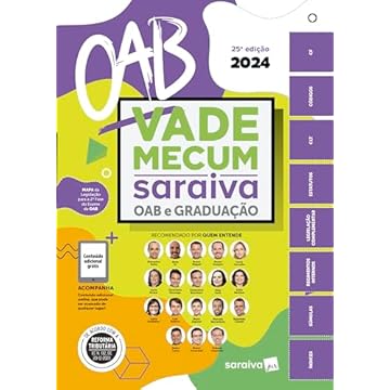 Capa do livro Vade Mecum Oab e Graduação - 25ª edição 2024