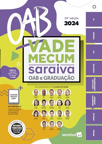 Vade Mecum Oab e Graduação - 25ª edição 2024