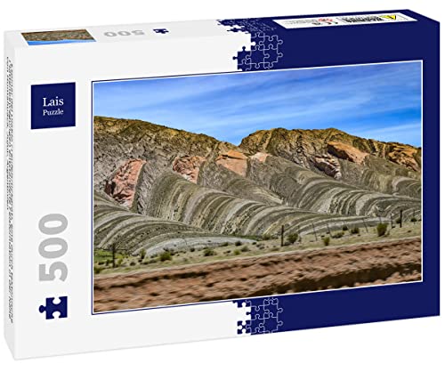 Preisvergleich Produktbild Lais Puzzle Espinar del Diablo (Teufelsrückgrat), eine durch tektonische Plattenbewegungen entstandene Felsformation in der Nähe von Humahuaca, Jujuy, Argentinien 500 Teile