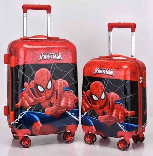 Image of ADSON PC Kids Trolley 360 Rotating Luggage 360 Wheels Non-Breakable Exclusive Edition 20 Inch Kids Hardsided Suitcase with 4 Wheels, 360 Wheel Travel Trolley Bag