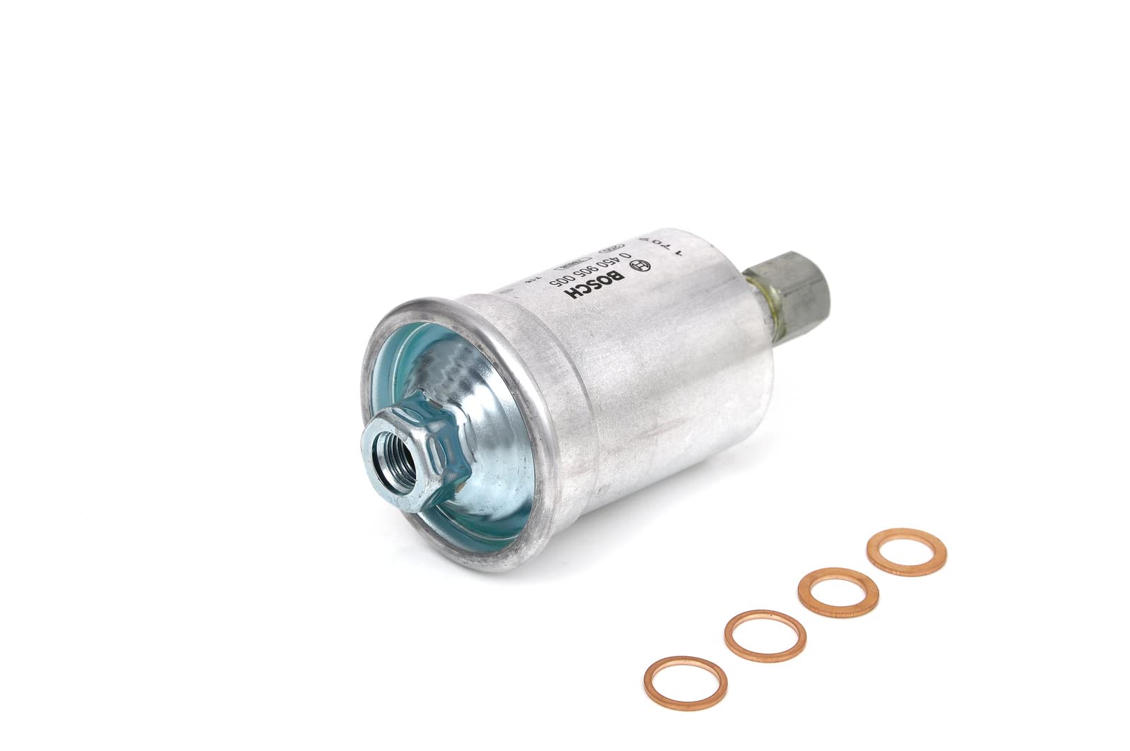 Bosch F5005 Car Gasoline Filter - Separates Particles from Fuel - Protects the Injection System